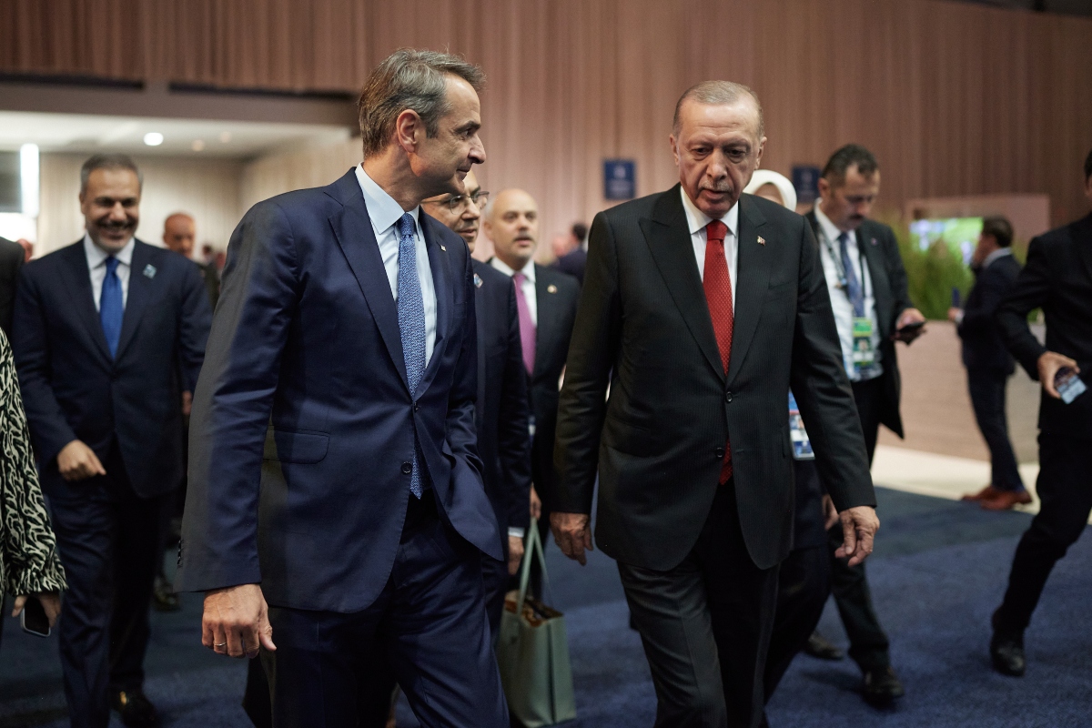 Μητσοτάκης σε Ερντογάν: 50 χρόνια μετά η Κύπρος δεν μπορεί να είναι διαιρεμένη