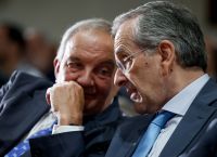 Κοινή εμφάνιση και ομιλίες του Α. Σαμαρά και του Κ. Καραμανλή [pics]