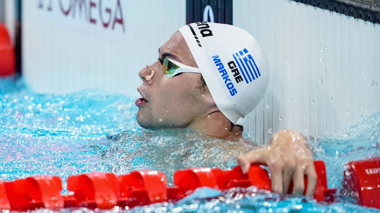 Apostolos Christou Makes Greek Swimming History with Fourth Place Finish in 100m Backstroke
