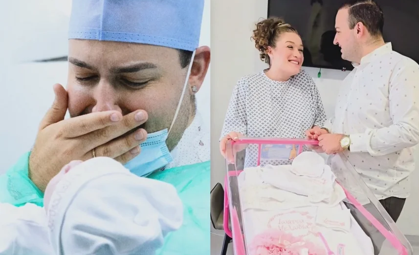60.000 likes σε λίγες ώρες: Μαυρίκιος και Ζήση δείχνουν για 1η φορά το πρόσωπο της κόρης τους