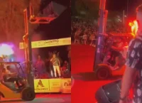 ΣΟΚ 100 κιλά γαρύφαλλα στην έναρξη του Βελισάρη στο Γεράκι [vid]
