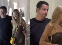 Ατζούν Ιλιτζαλί: Αγκαλιά με την κατά 30 χρόνια νεότερη σύντροφό του, στη Μύκονο
