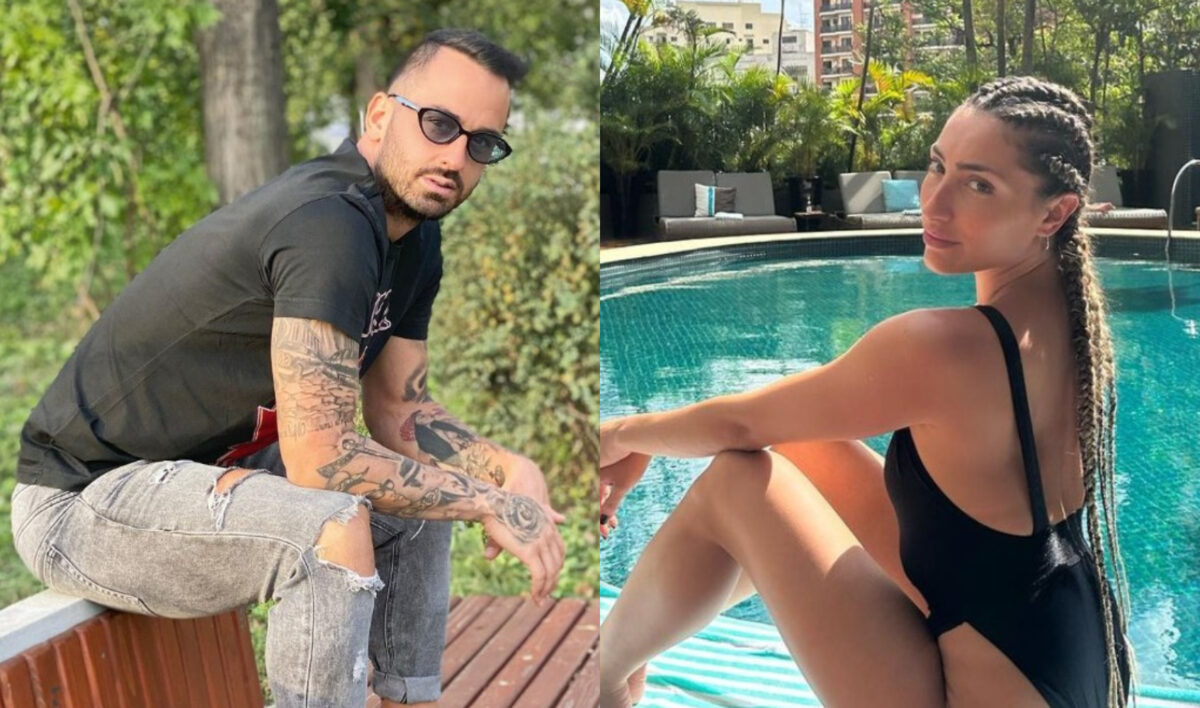 Ασυγκράτητοι μέσα στη πισίνα με φιλιά, αγκαλιές και παιχνιδάκια