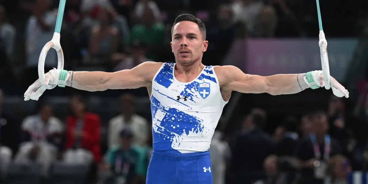 Petrounias Fights His Way to Rings Final, Eyes Historic Third Olympic Medal