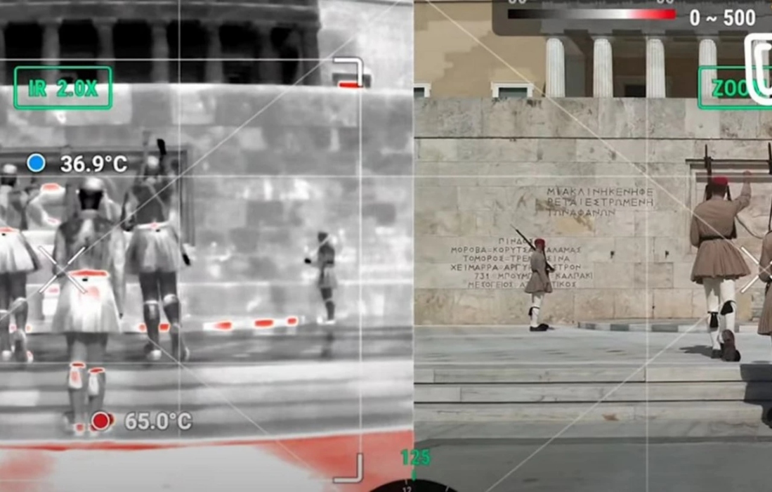 Σοκ! Τους 160 βαθμούς Κελσίου έφτασε η θερμοκρασία στο κέντρο της Αθήνας – Τι κατέγραψε θερμική κάμερα
