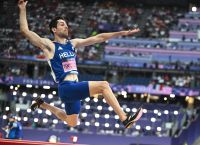 Miltiadis Tentoglou joins Carl Lewis as the only man with consecutive Olympic long jump golds