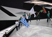 Ολυμπιακοί Αγώνες: Η είσοδος Καραλή-Πλατανιώτη με την ελληνική σημαία [vid]