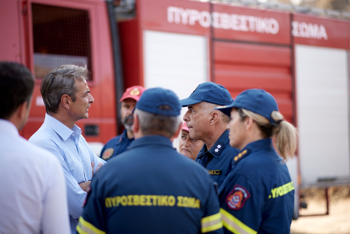 Μητσοτάκης για φωτιές στην Αττική: «Κάθε περιουσία που χάνεται είναι τραγωδία