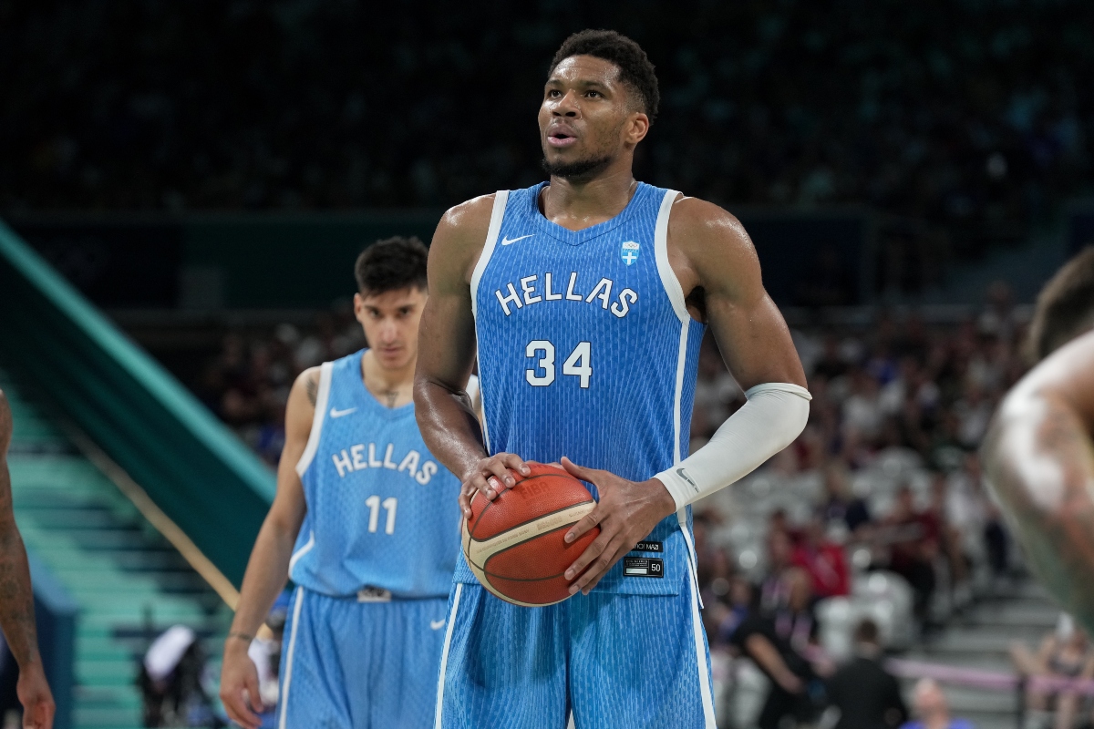 Giannis Antetokounmpo makes a move into cinema with Klelia Andriolatou and Julia Fox