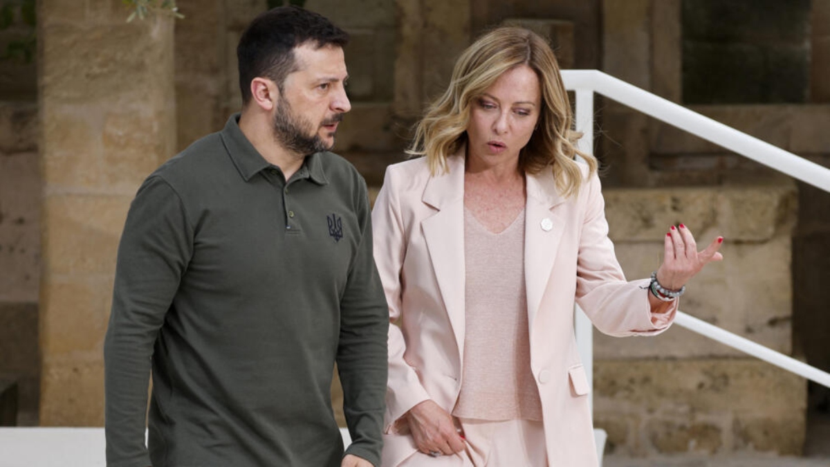 Διαβεβαιώσεις Μελόνι για στήριξη της Ουκρανίας
