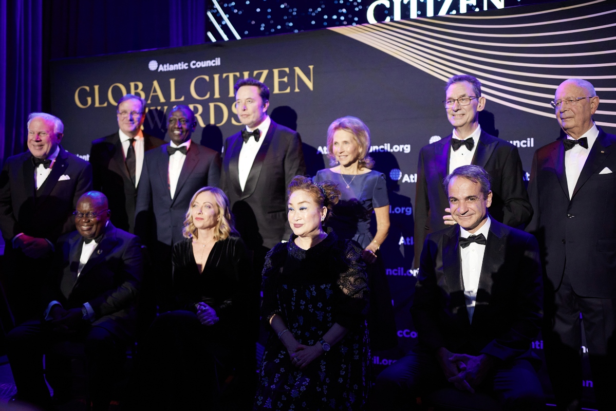Global Citizen 2024: Mitsotakis’ award, Bourla’s praise and Musk’s compliment to Meloni