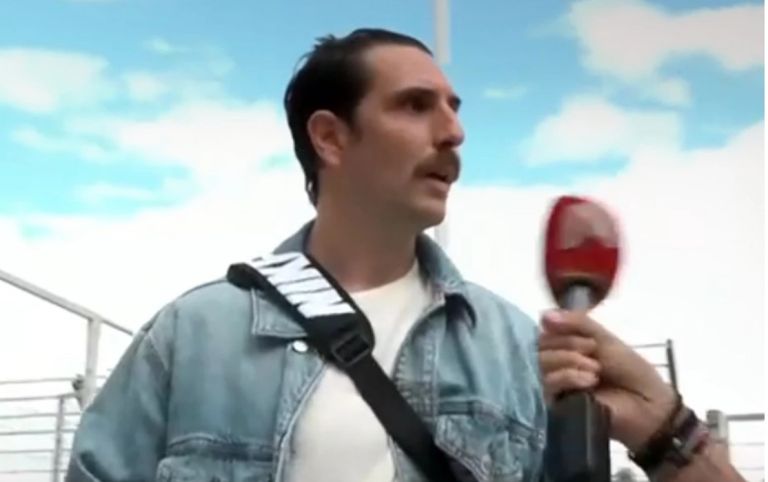 Η πρώτη αντίδραση του Γιώργου Γεροντιδάκη όταν τον ρώτησαν για τη Δανάη Παππά [vid]
