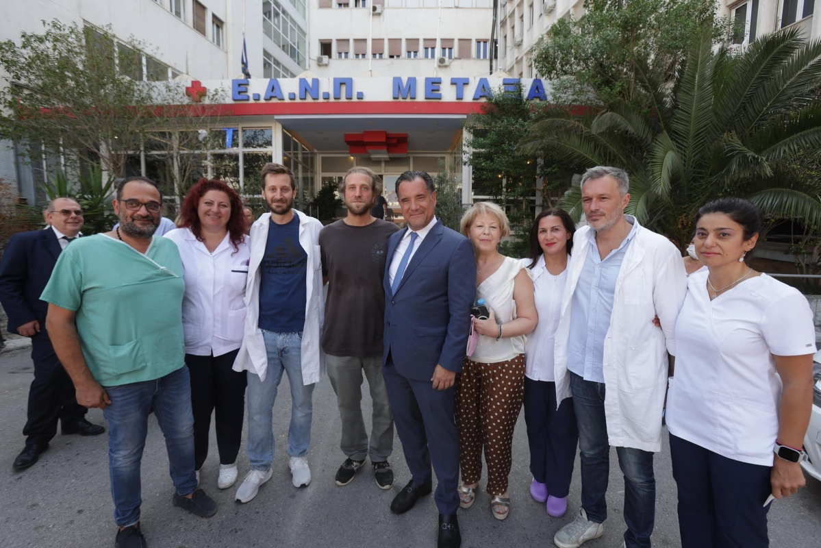 Άδωνις Γεωργιάδης: Πλήρης ανακαίνιση δύο ορόφων στο «Μεταξά» [pics]