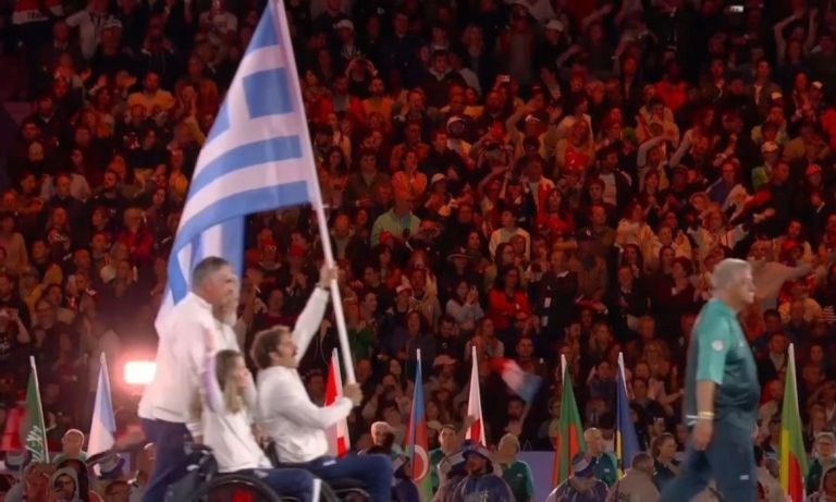 Greek Flag Raised at Stade de France: Stamatopoulou & Tsapatakis Shine
