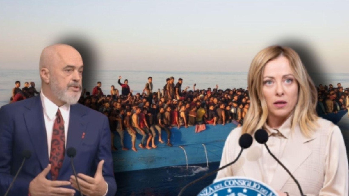 Η Ιταλία στέλνει το πρώτο πλοίο με μετανάστες στην Αλβανία