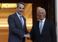 Με τον Αντόνιο Κόστα συναντήθηκε ο Κυριάκος Μητσοτάκης