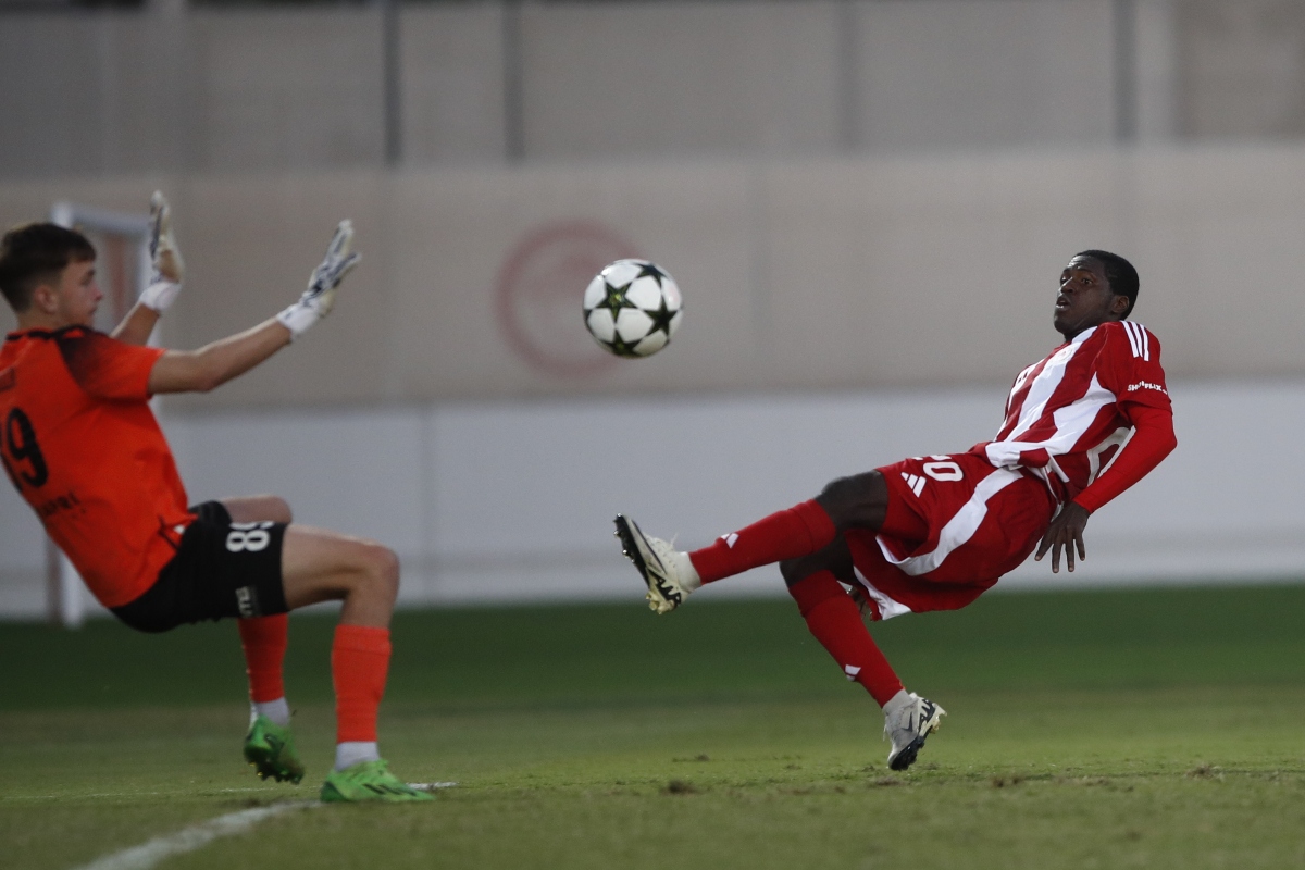 Youth League: Ο πρωταθλητής Ευρώπης Ολυμπιακός “κέρασε” 5άρα την Ταλίνα Κάλεβ
