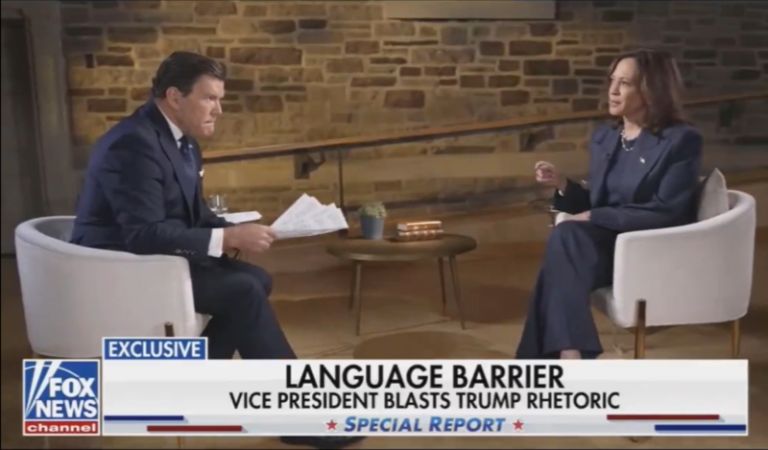 H Κάμαλα Χάρις πήρε το ρίσκο και πήγε στο Fox News που στηρίζει Τραμπ -Τα βίντεο από τη συνέντευξη