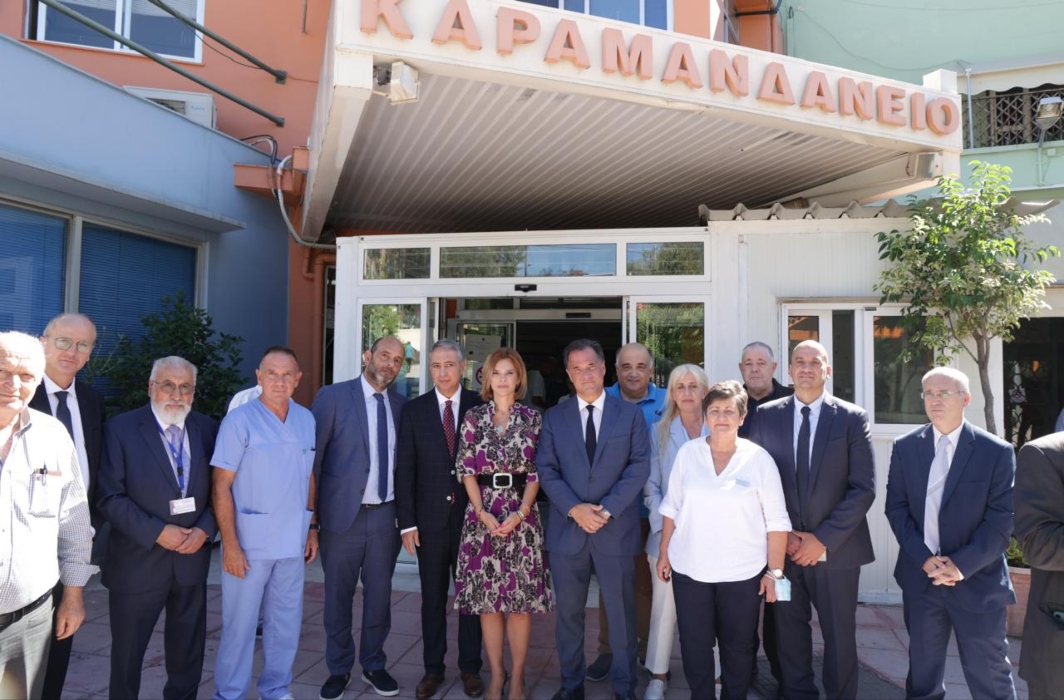Άδωνις Γεωργιάδης: Επίσκεψη στο Νοσοκομείο Καραμανδάνειο Πάτρας [pics]