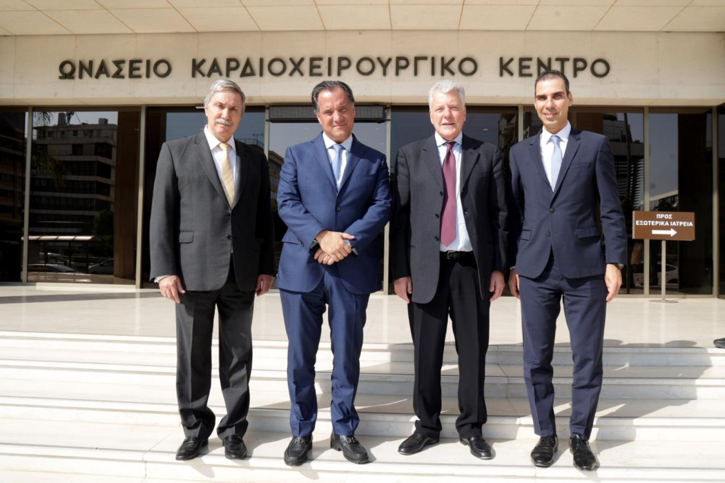 Άδωνις Γεωργιάδης: Επίσκεψη στο νέο Ωνάσειο Εθνικό Μεταμοσχευτικό Κέντρο [pics]