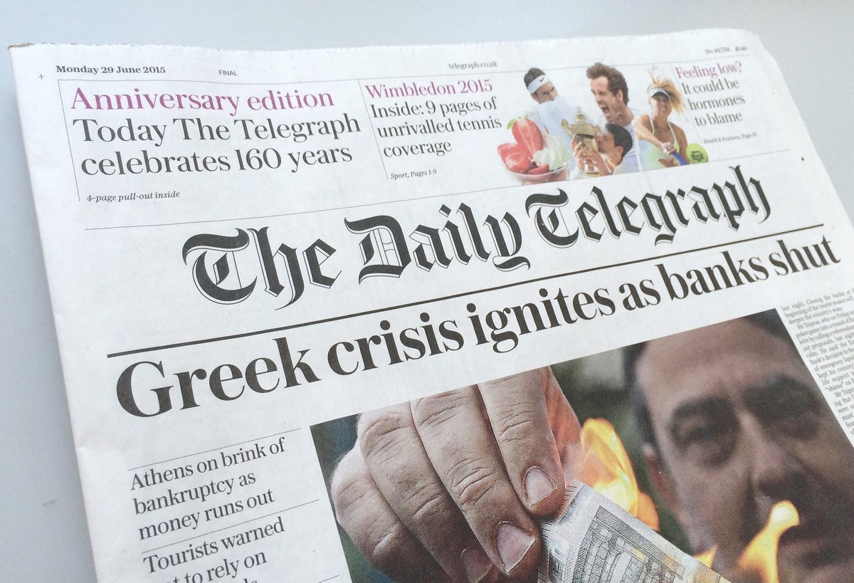 Προς τρίτη δηµοπρασία η βρετανική «Telegraph», καθώς δυσκολεύεται ο υποψήφιος αγοραστής