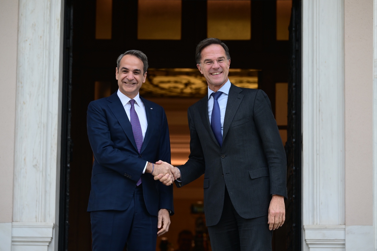 Μητσοτάκης σε Ρούτε: Αναγκαιότητα η ενίσχυση της ευρωπαϊκής άμυνας