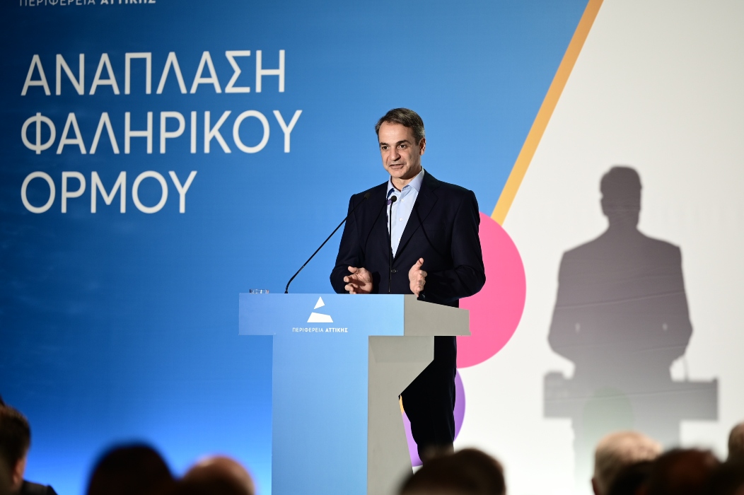 Μητσοτάκης για την ανάπλαση του Φαληρικού Όρμου: «Ένα μεγάλο παράθυρο της πρωτεύουσας στην θάλασσα»