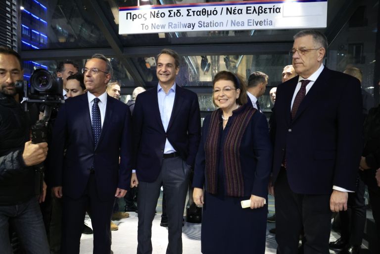 Μετρό Θεσσαλονίκης: Παρουσία Μητσοτάκη και Σακελλαροπούλου έγιναν τα αποκαλυπτήρια του σταθμού “Βενιζέλου”