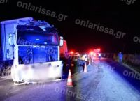 Λάρισα: Πώς έγινε η φονική καραμπόλα με 2 νεκρούς, χαροπαλεύει στη ΜΕΘ 62χρονος-Το τρακτέρ,το ΙΧ & η νταλίκα