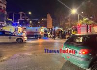 Σοβαρό τροχαίο στη Θεσσαλονίκη: Ένας νεκρός και 4 τραυματίες Σοβαρό τροχαίο στη Θεσσαλονίκη: Ένας νεκρός και 4 τραυματίες