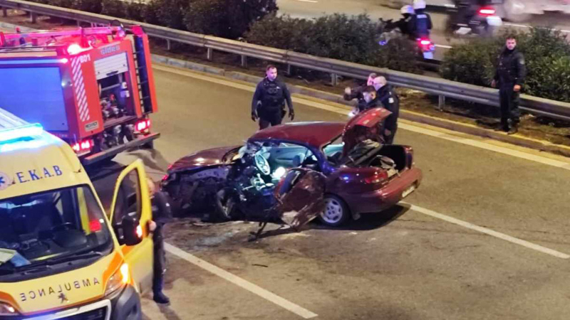 Καταδίωξη στον Κηφισό: Βίντεο από τη στιγμή που το ΙΧ μπαίνει στο αντίθετο ρεύμα – Νεκρός ο οδηγός