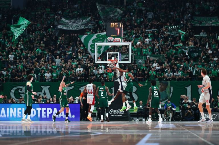Παναθηναϊκός- Μπασκόνια: Εκκωφαντική νίκη – Σοκ με Λεσόρ  [104-69]