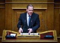 Μεγάλη συγκέντρωση στις Σέρρες για τον Κώστα Καραμανλή