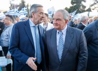 ΝΔ: Επανεμφάνιση του “διδύμου” Καραμανλή – Σαμαρά ΝΔ: Επανεμφάνιση του “διδύμου” Καραμανλή – Σαμαρά