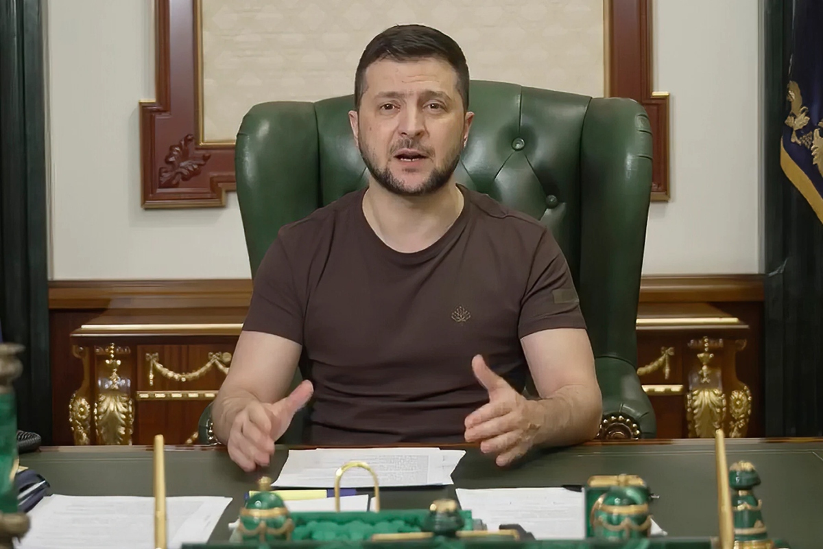 Ζελένσκι: «Η Ρωσία δεν θέλει ειρήνη»