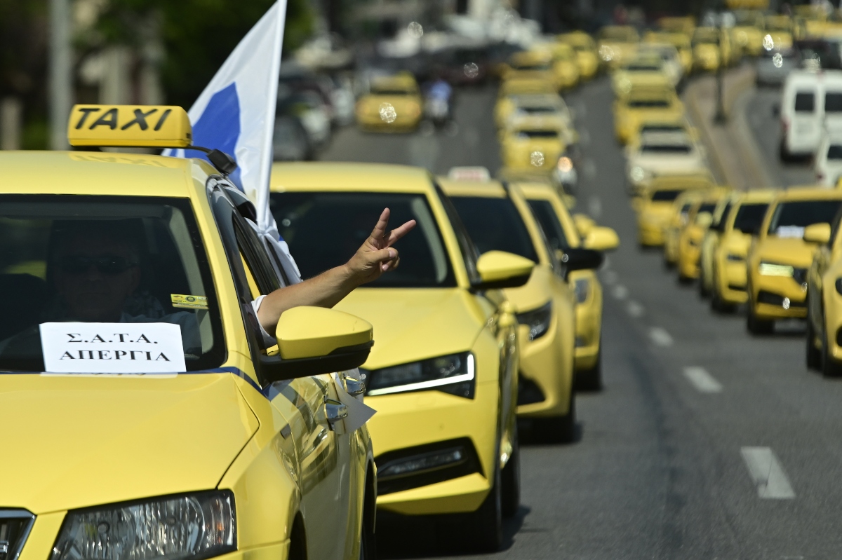 Απεργία ταξί: Εξάωρη στάση εργασίας σήμερα