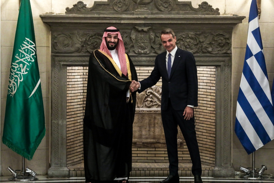 Με Saudi Greek Interconnection, υδρογόνο και East to Med στο επίκεντρο ο Πρωθυπουργός στην Σαουδική Αραβία