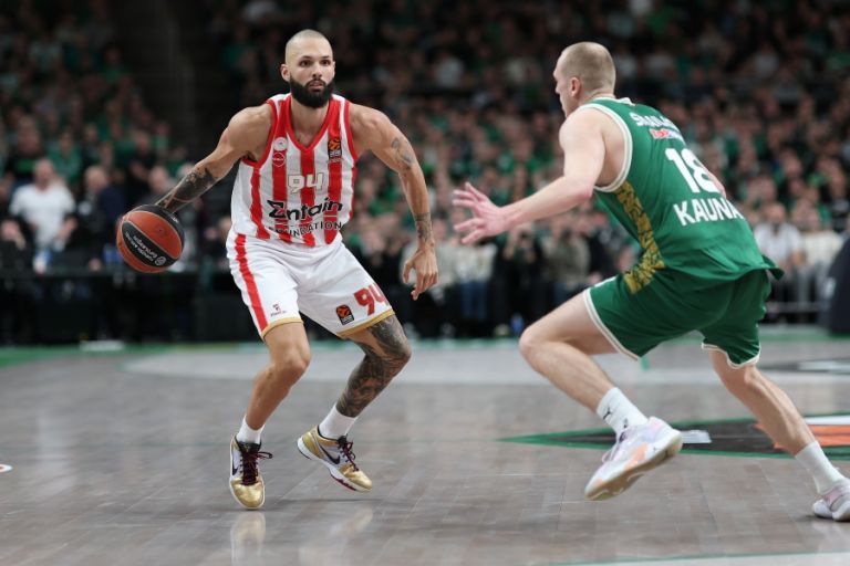 Ζαλγκίρις Κάουνας – Ολυμπιακός: Τεράστιο «διπλό» στο Κάουνας [92-85]