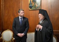 Androulakis Meets Ecumenical Patriarch Bartholomew at the Phanar Androulakis Meets Ecumenical Patriarch Bartholomew at the Phanar