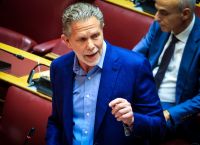 Γερουλάνος υπέρ της συγκυβέρνησης με ΣΥΡΙΖΑ, Νέα Αριστερά – «Κόμματα της δραχμής» σχολιάζει η ΝΔ