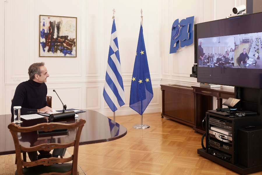 Μητσοτάκης σε μαθητές ΕΠΑΛ- “Να αντιμετωπίσουμε την επαγγελματική εκπαίδευση με τη σημασία που της αξίζει”