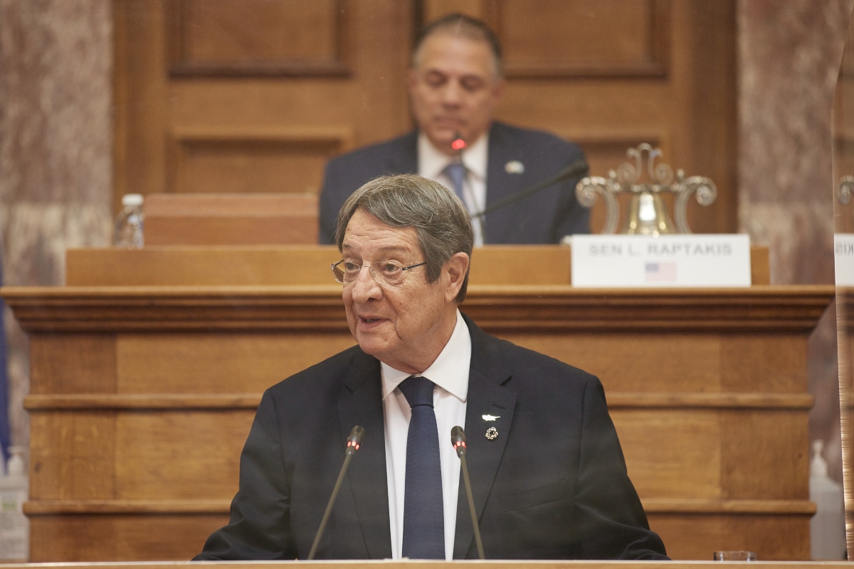 Αναστασιάδης: Η στήριξη στο σχέδιο Ανάν και η απειλή της Τουρκίας στο Κραν Μοντανά