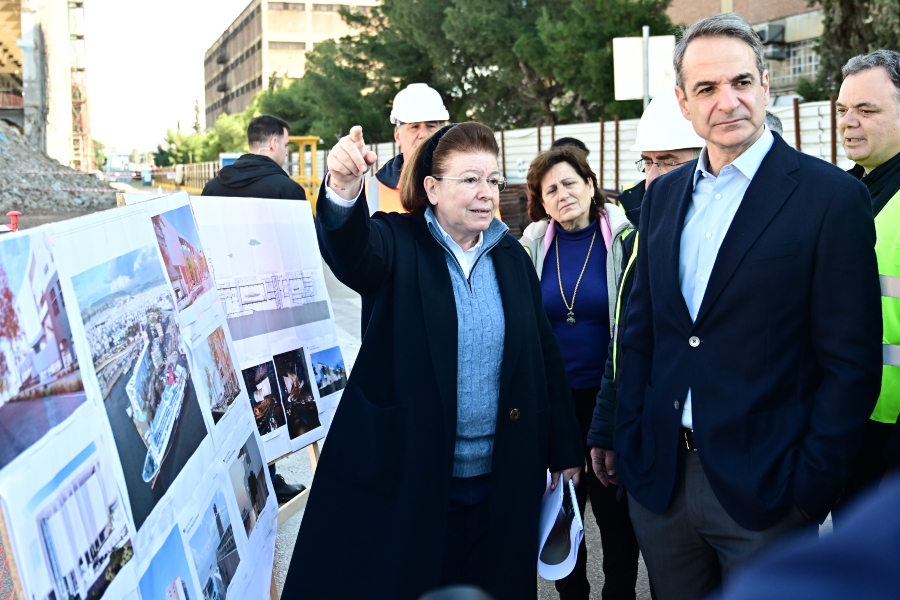 Μητσοτάκης: Το νέο Δικαστικό Μέγαρο και το Μουσείο Εναλίων Αρχαιοτήτων συμβάλλουν στη νέα όψη του Πειραιά