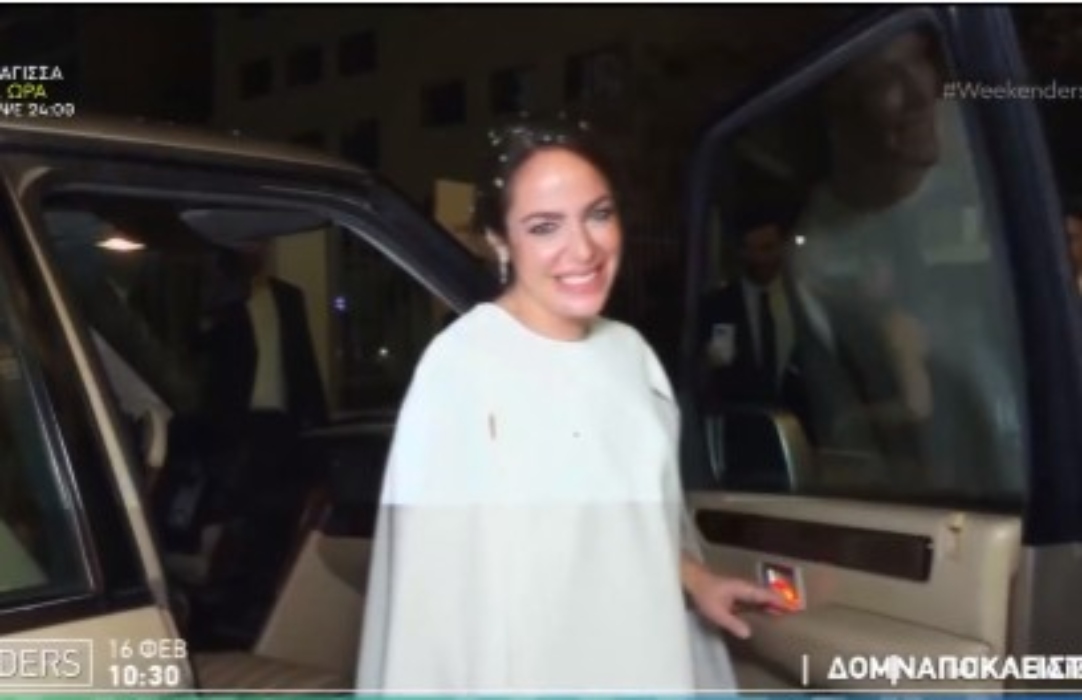 Δόμνα Μιχαηλίδου: Οι πρώτες δηλώσεις μετά τον πολιτικό γάμο της – «Είμαστε πολύ ευτυχισμένοι»