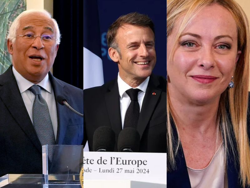 Μακρόν, Κόστα, Μελόνι: Ποιος πρέπει να πάρει τη θέση της Ευρώπης στο τραπέζι των διαπραγματεύσεων;