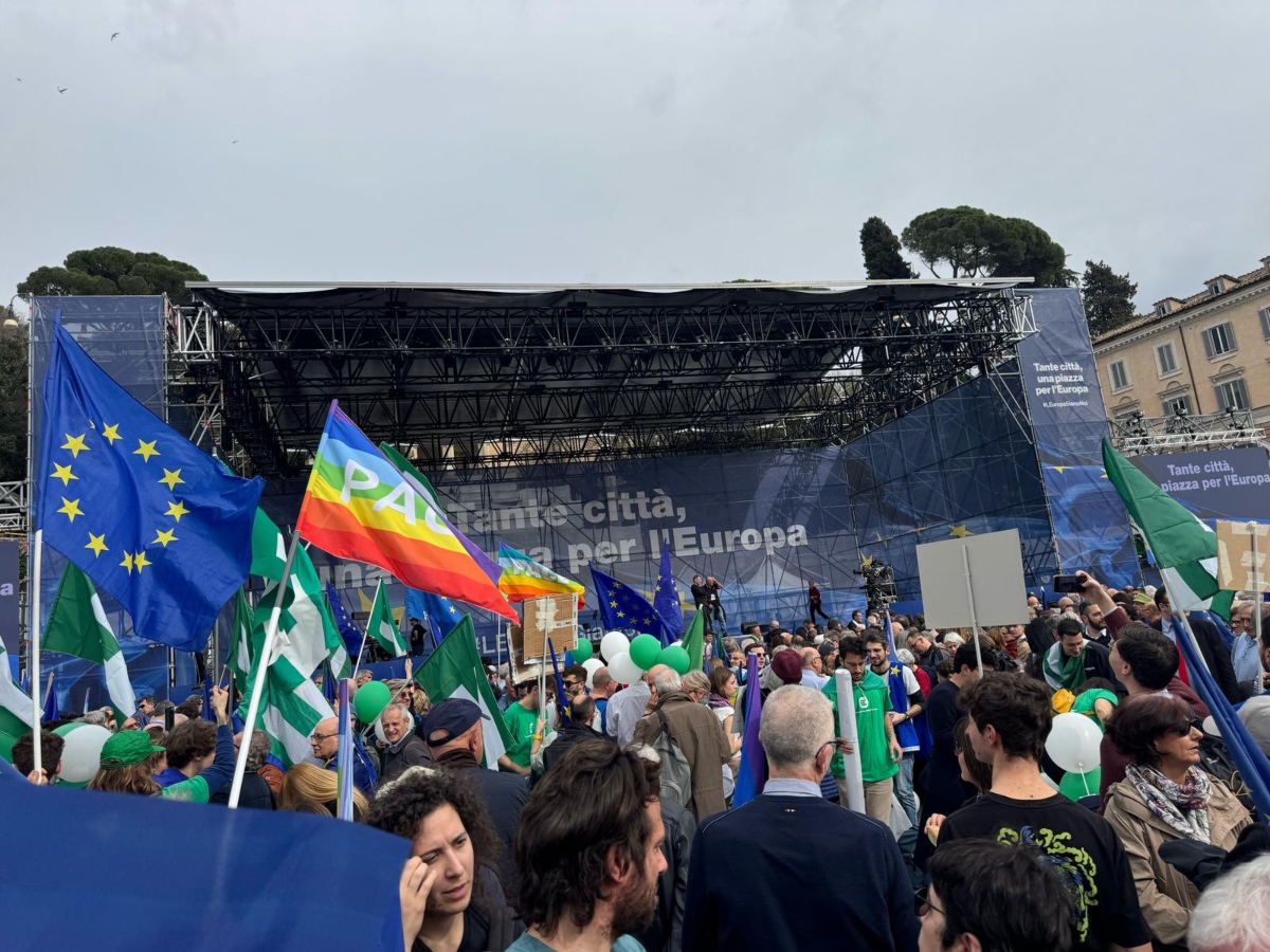Ρώμη: 30.000 πολίτες σε κινητοποίηση υπέρ της Ευρώπης
