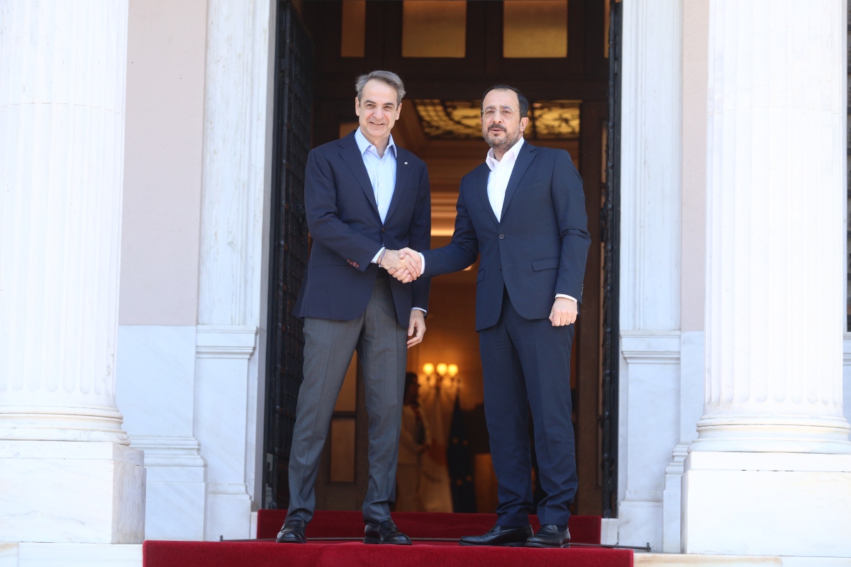 Τι συζήτησαν Μητσοτάκης – Χριστοδουλίδης