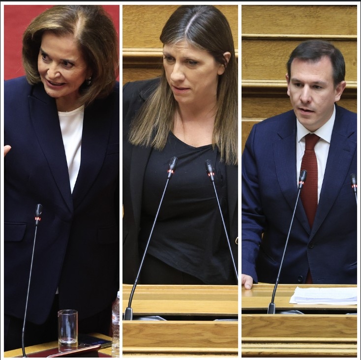 Ακραία κόντρα στη Βουλή με Κωνσταντοπούλου, Μπακογιάννη και Δουδωνή [vid,pics]
