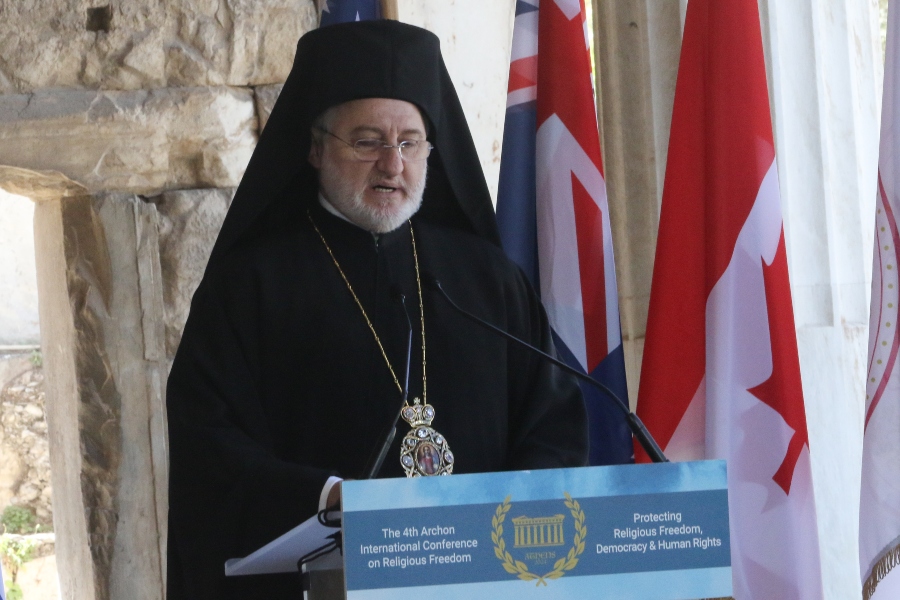 Archbishop Elpidophoros Hails Election of Ioannis as Historic for Albanian Church
