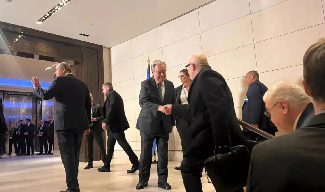 Πενταμερής για το Κυπριακό στη Γενεύη: Ολοκληρώθηκε το δείπνο εργασίας- Κοινή γραμμή Αθήνας-Λευκωσίας